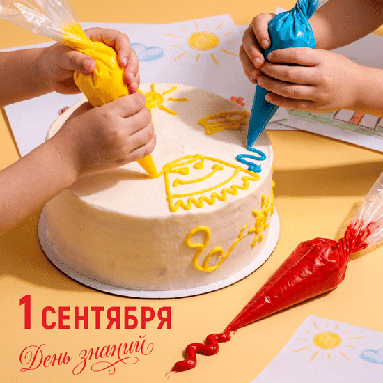Бенто-торт «Раскраска»