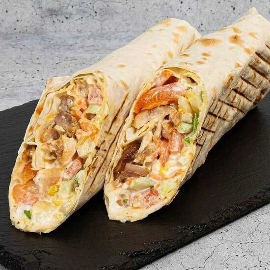 Шаурма с сыром