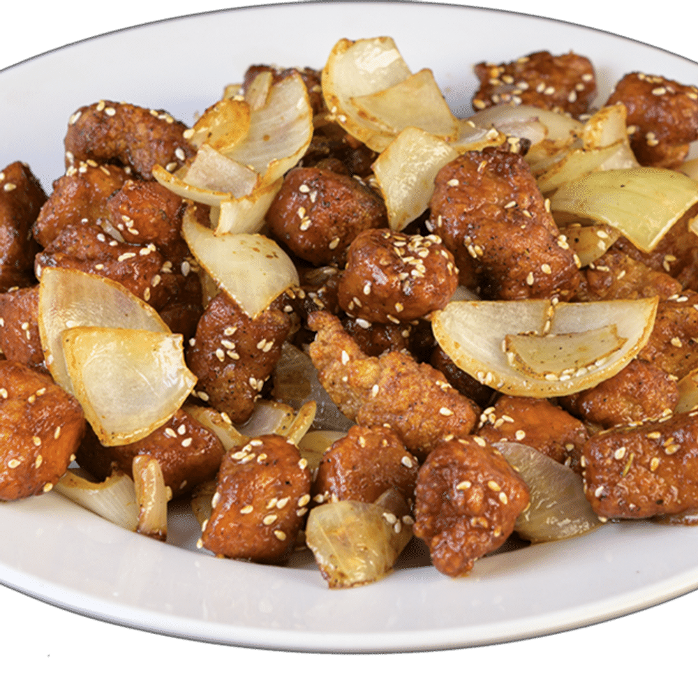 22 Мясо кавказ (мясо с кунжутом) китайская кухня с доставкой или с собой