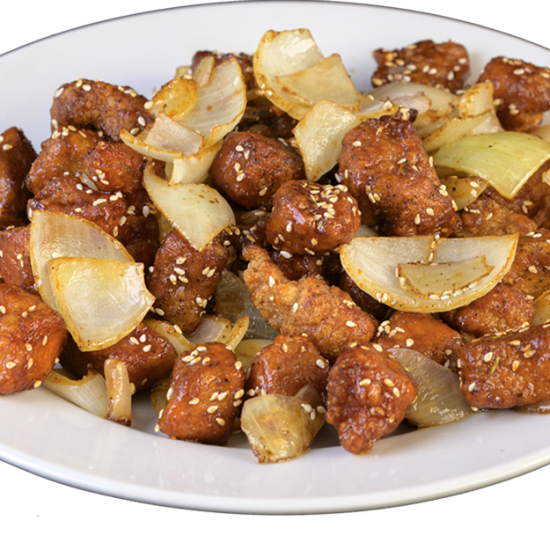 22 Мясо кавказ (мясо с кунжутом)