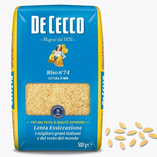 Паста «De Cecco №74 Ризо»