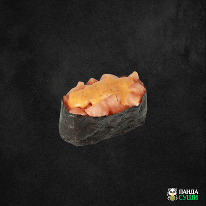 Гункан острый с лососем