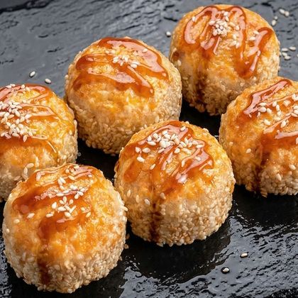 Запеченная Калифорния кунжут