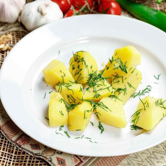 Картофель отварной