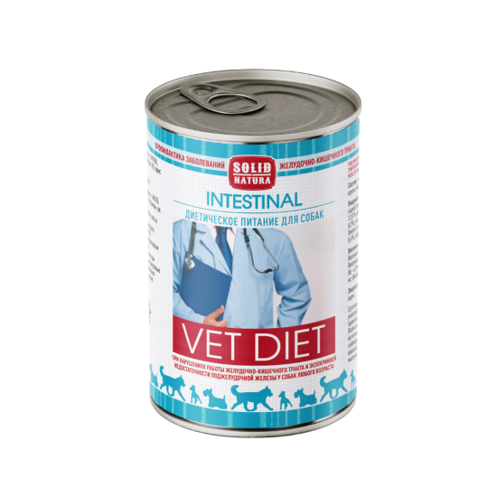 Solid Natura VET Intestinal консервы для собак, 340 г