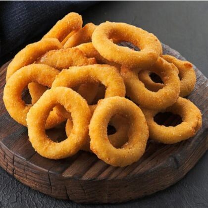 Луковые кольца в кляре