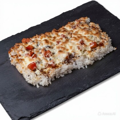 Японская пицца с курицей