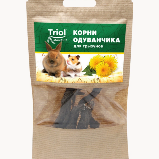 Triol Standard лакомство для грызунов, корни одуванчика, 10 г
