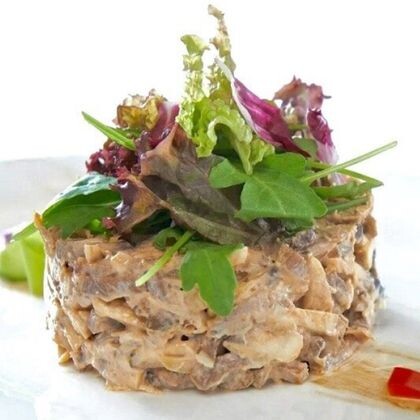 Мясной салат