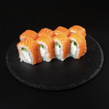 Филадельфия с зеленым луком