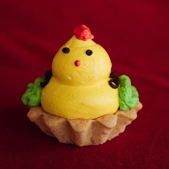 Корзинка со сгущенкой
