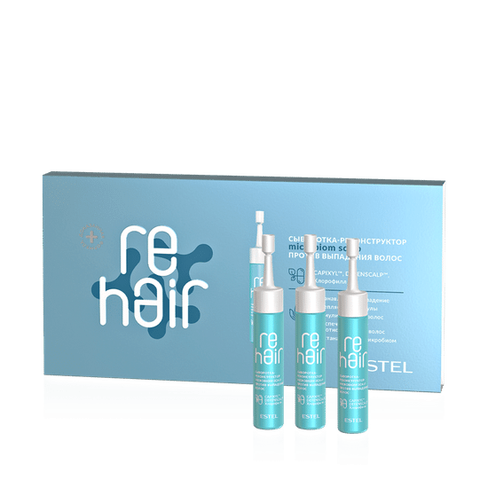 Сыворотка-реконструктор Microbiom scalp ESTEL reHAIR против выпадения волос