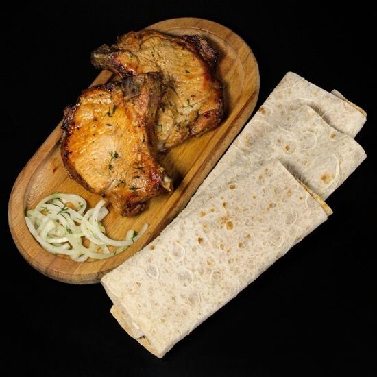 Шашлык свиной (на ребре)