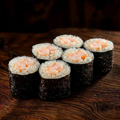 Маки с креветкой