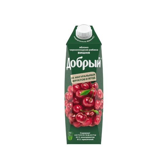 Сок Добрый вишневый 1л