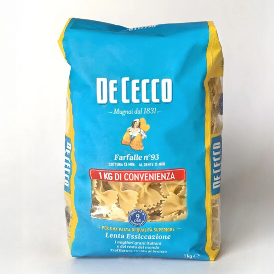 Паста «De Cecco №93 Фарфалле»