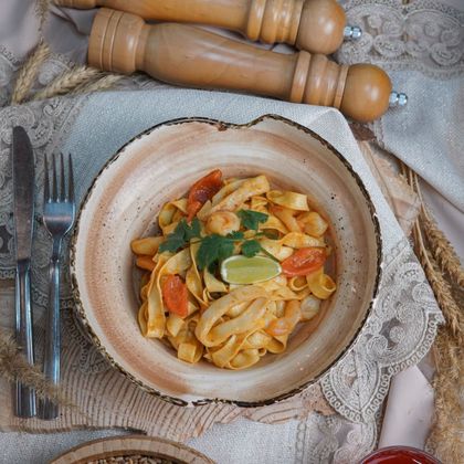 Паста с морепродуктами