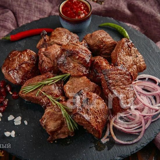 Шашлык из говядины