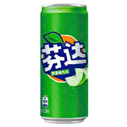 Fanta зеленое яблоко 0.330