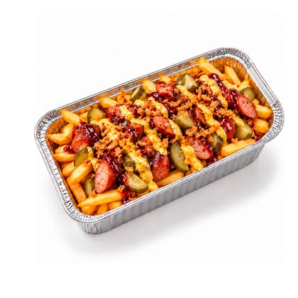 Фрибокс с колбасками BBQ