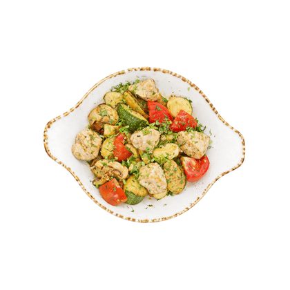 Курица с овощами