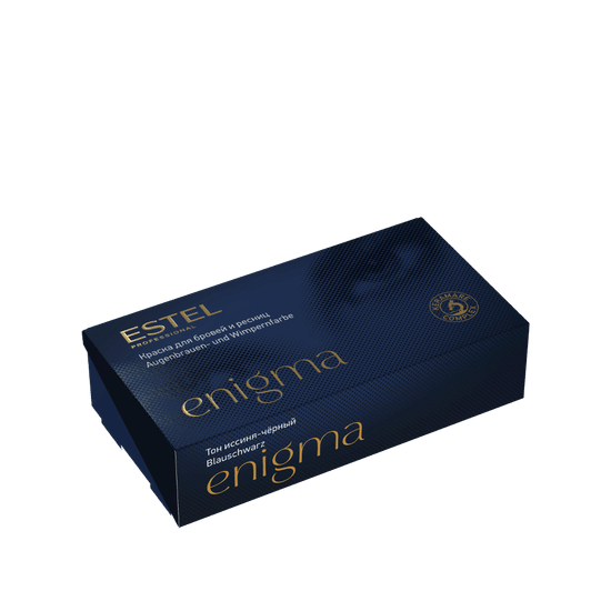 Краска для бровей и ресниц ENIGMA — Тон иссиня-черный