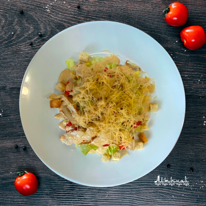 Цезарь с курицей