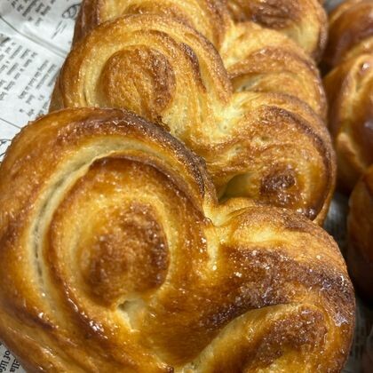 Плюшка с сахаром