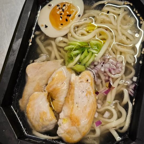 Рамен с курицей