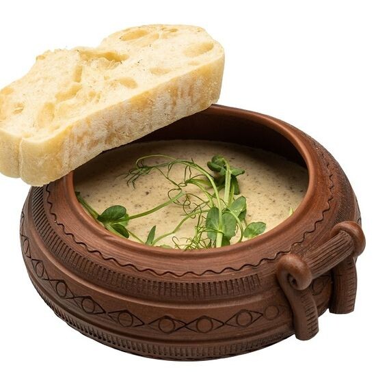 Крем-суп из белых грибов