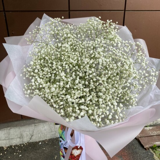 Букет воздушных гипсофил