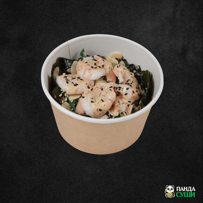 Салат "Чука с креветкой"