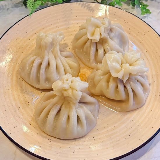 Хинкали с грибами
