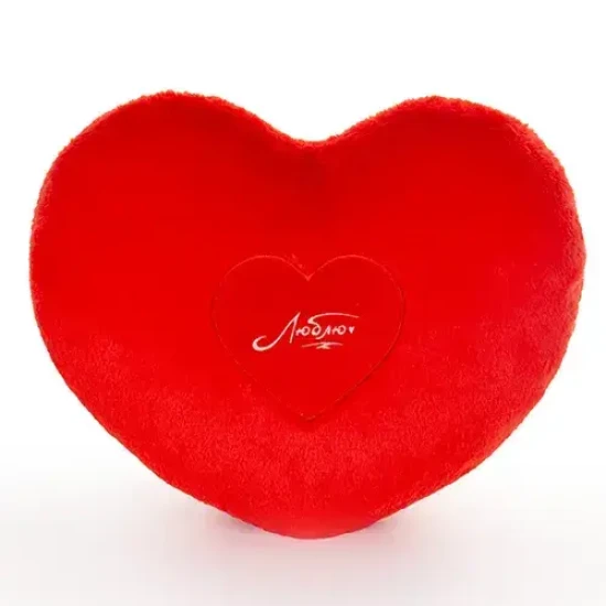 Сердце алое (сердце) 30*23 см