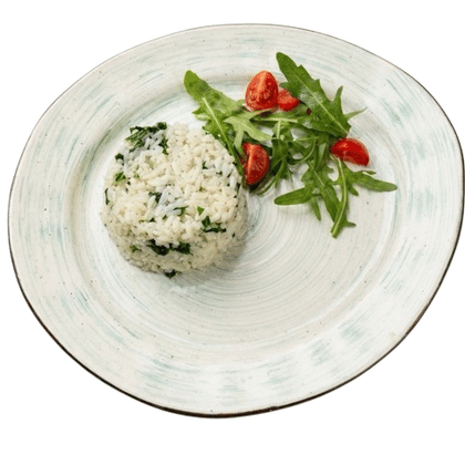 Рис со шпинатом, 100 г