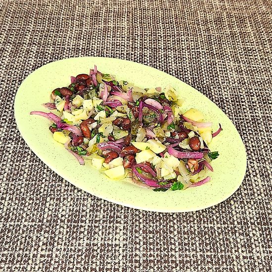 Салат Фасолька с маслом