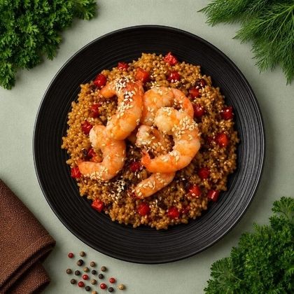 Тяхан с креветками Wok