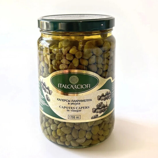 Каперсы лакримелла в уксусе «ItalCarciofi»