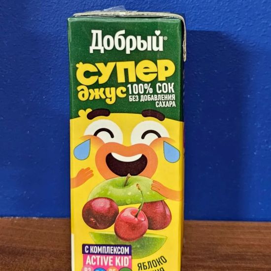 Добрый сок яблоко-вишня