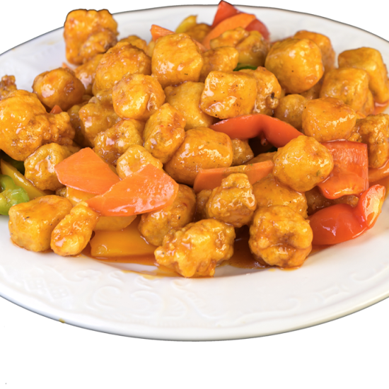 27 Кета в кисло-сладком соусе