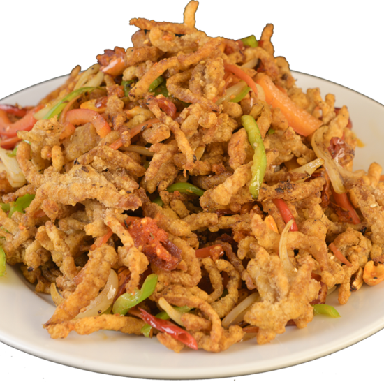 23 Свинина соломкой острая