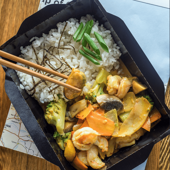 Карри с морепродуктами