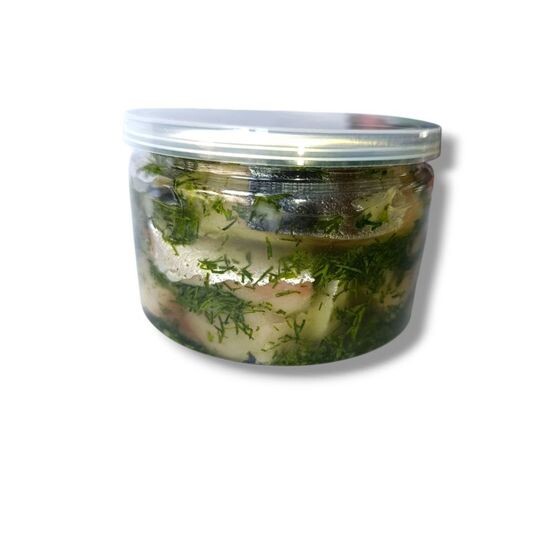 Кусочки скумбрии в масле с укропом пл.б. 1/250