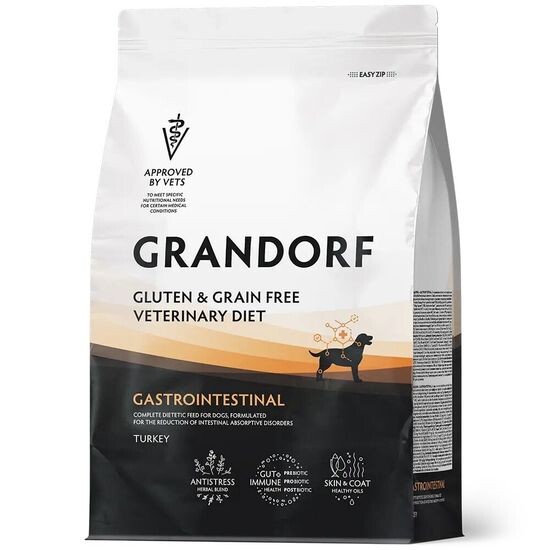 GRANDORF Veterinary Diet Turkey Gastrointestinal сухой корм для собак при расстройствах пищеварения, индейка