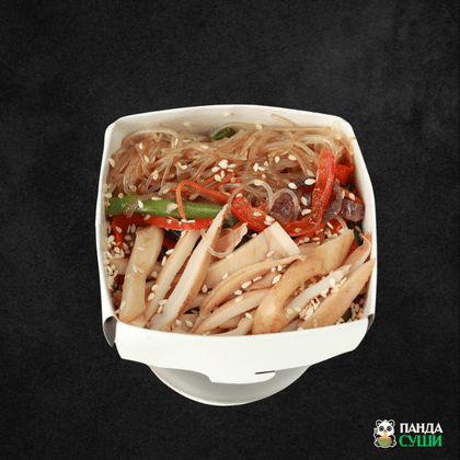Рисовая лапша ВОК с курицей