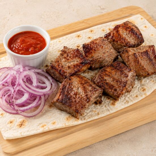 Шашлык из cвинoй шейки