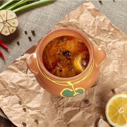 Рыбная солянка