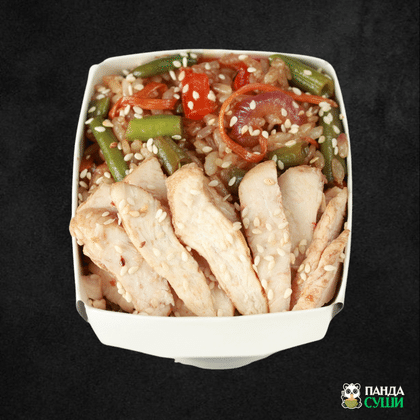 Тяхан ВОК с курицей