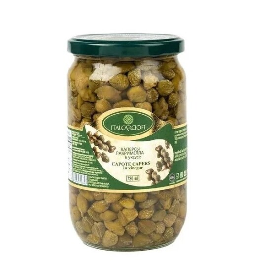 Каперсы лакримелла в уксусе «ItalCarciofi»