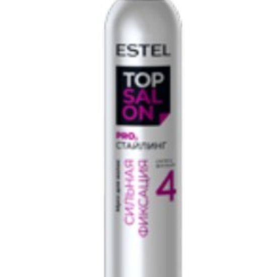 МУСС ДЛЯ ВОЛОС ESTEL
TOP SALON PRO.СТАЙЛИНГ
сильная фиксация, 350 мл
